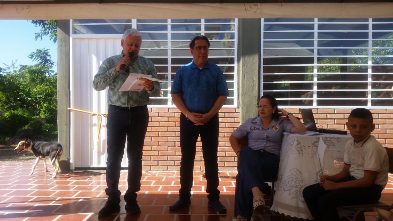INAUGURACIÓN COMEDOR ESCOLAR I. T. JORGE GAITAN, SEDE PUERTO VILLAMIZAR