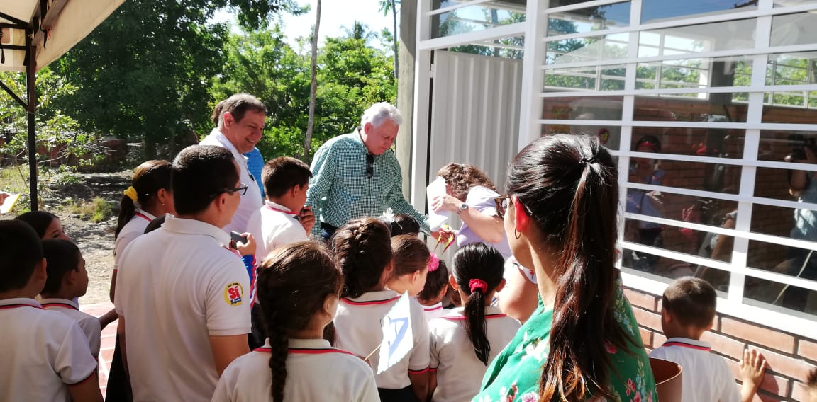 INAUGURACIÓN COMEDOR ESCOLAR I. T. JORGE GAITAN, SEDE PUERTO VILLAMIZAR