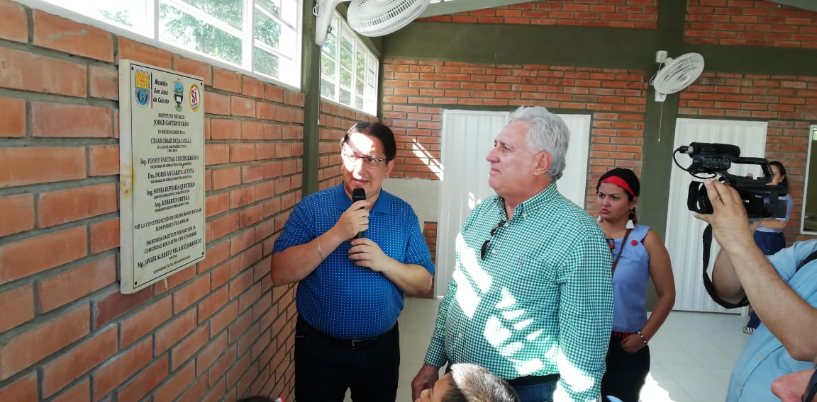INAUGURACIÓN COMEDOR ESCOLAR I. T. JORGE GAITAN, SEDE PUERTO VILLAMIZAR