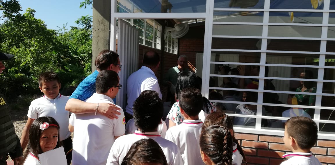 INAUGURACIÓN COMEDOR ESCOLAR I. T. JORGE GAITAN, SEDE PUERTO VILLAMIZAR