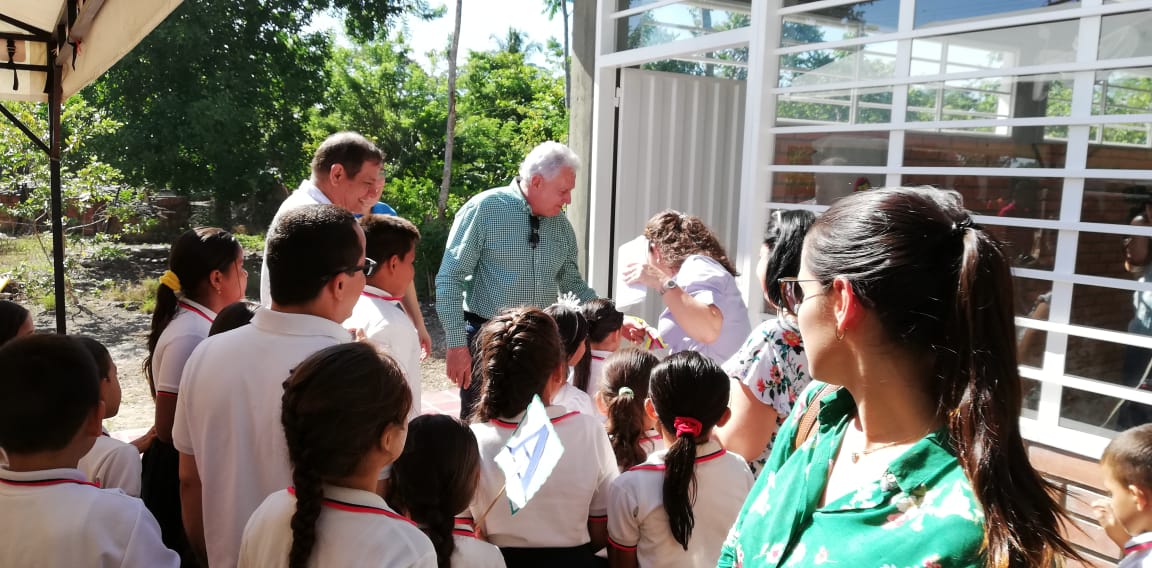 INAUGURACIÓN COMEDOR ESCOLAR I. T. JORGE GAITAN, SEDE PUERTO VILLAMIZAR
