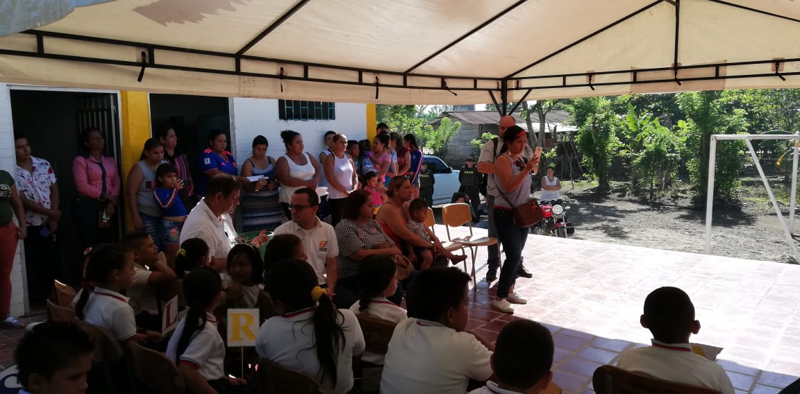 INAUGURACIÓN COMEDOR ESCOLAR I. T. JORGE GAITAN, SEDE PUERTO VILLAMIZAR
