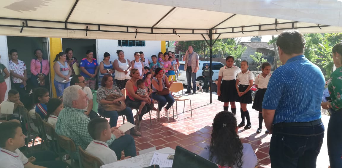 INAUGURACIÓN COMEDOR ESCOLAR I. T. JORGE GAITAN, SEDE PUERTO VILLAMIZAR