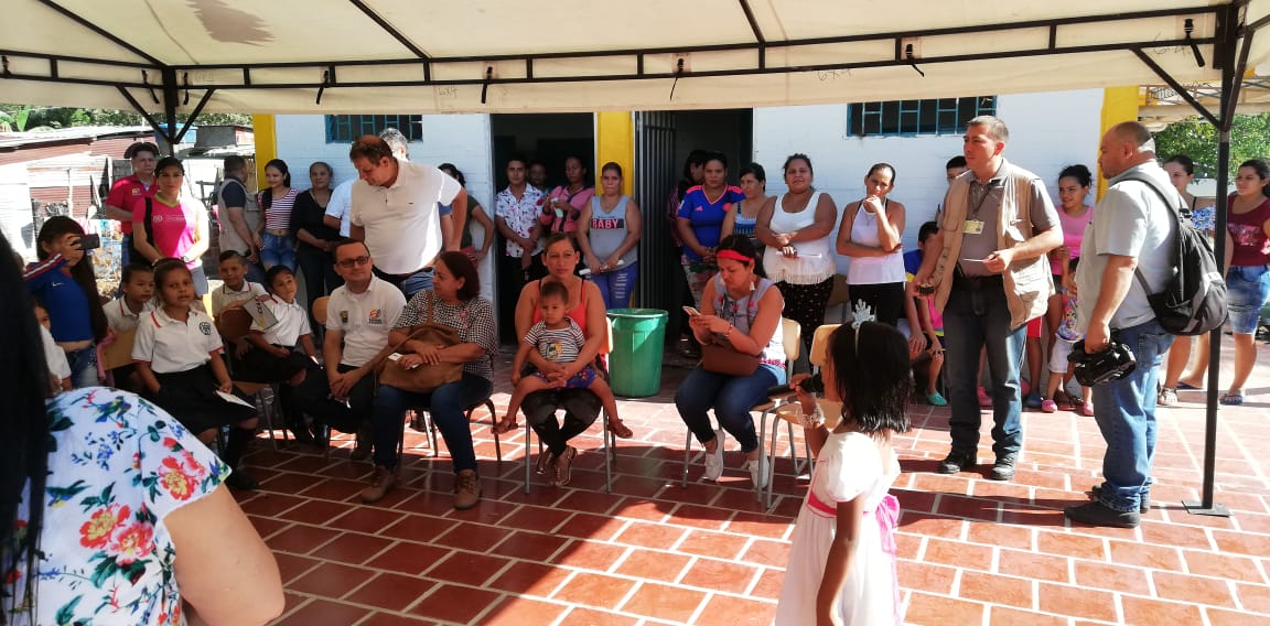 INAUGURACIÓN COMEDOR ESCOLAR I. T. JORGE GAITAN, SEDE PUERTO VILLAMIZAR