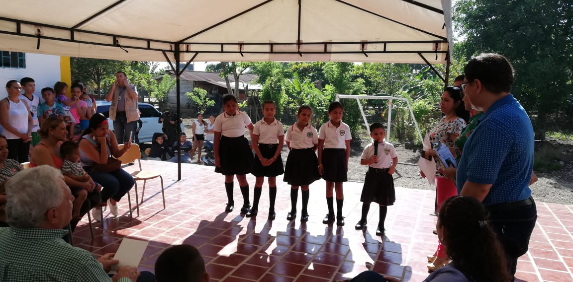 INAUGURACIÓN COMEDOR ESCOLAR I. T. JORGE GAITAN, SEDE PUERTO VILLAMIZAR