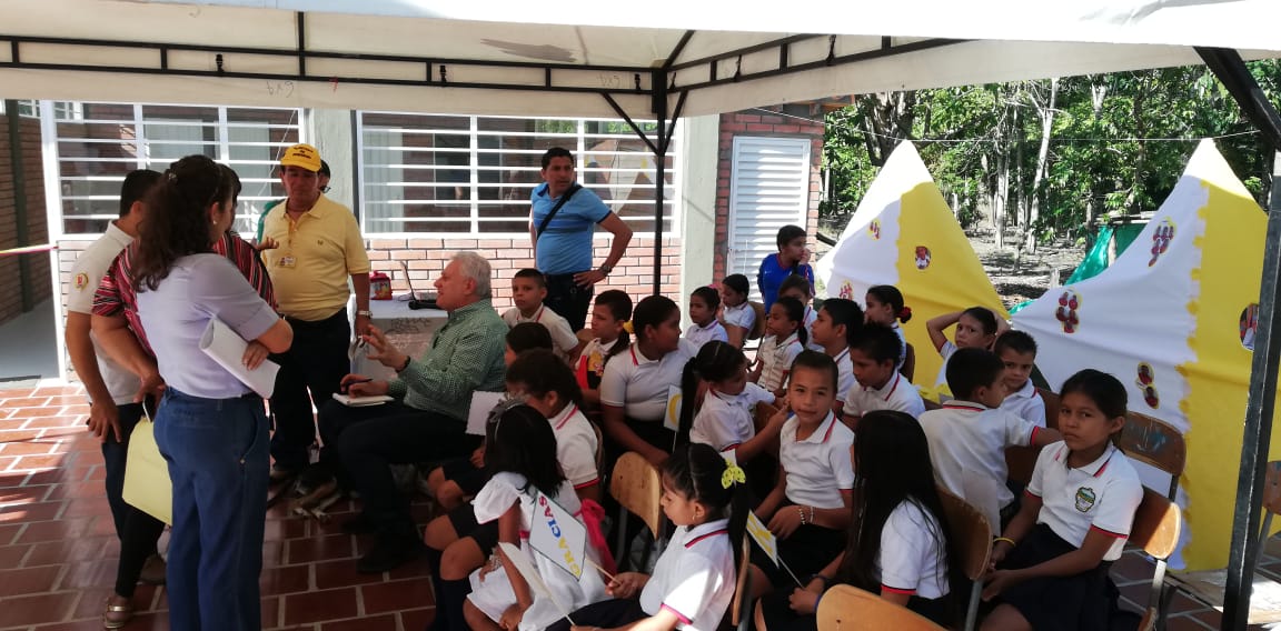 INAUGURACIÓN COMEDOR ESCOLAR I. T. JORGE GAITAN, SEDE PUERTO VILLAMIZAR