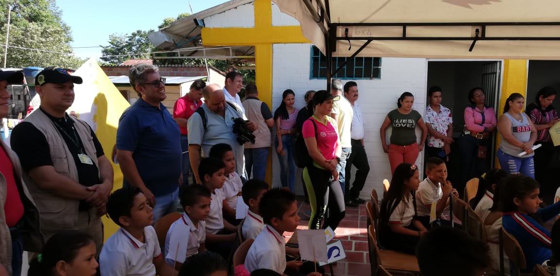 INAUGURACIÓN COMEDOR ESCOLAR I. T. JORGE GAITAN, SEDE PUERTO VILLAMIZAR