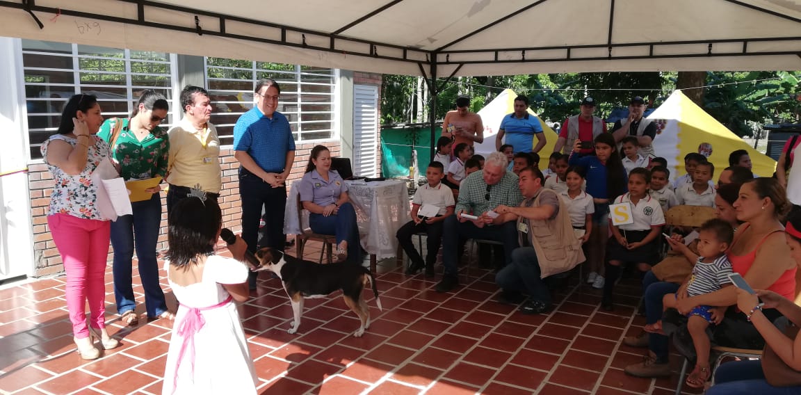 INAUGURACIÓN COMEDOR ESCOLAR I. T. JORGE GAITAN, SEDE PUERTO VILLAMIZAR