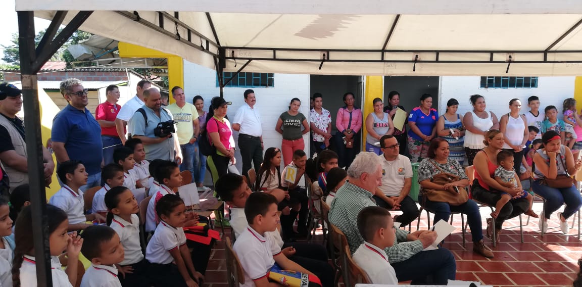 INAUGURACIÓN COMEDOR ESCOLAR I. T. JORGE GAITAN, SEDE PUERTO VILLAMIZAR