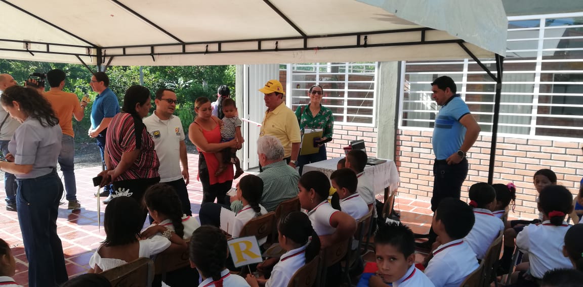 INAUGURACIÓN COMEDOR ESCOLAR I. T. JORGE GAITAN, SEDE PUERTO VILLAMIZAR