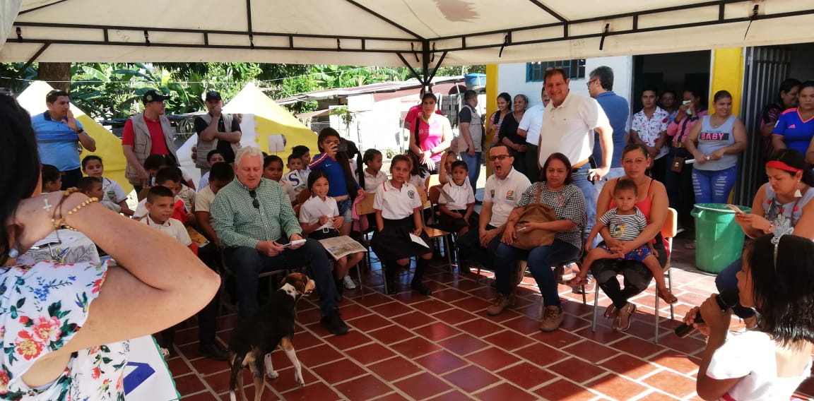 INAUGURACIÓN COMEDOR ESCOLAR I. T. JORGE GAITAN, SEDE PUERTO VILLAMIZAR