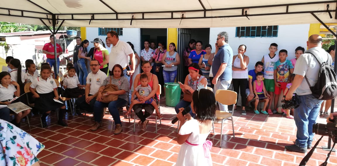 INAUGURACIÓN COMEDOR ESCOLAR I. T. JORGE GAITAN, SEDE PUERTO VILLAMIZAR