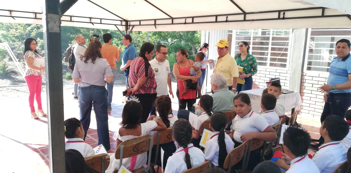 INAUGURACIÓN COMEDOR ESCOLAR I. T. JORGE GAITAN, SEDE PUERTO VILLAMIZAR