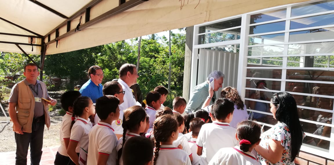 INAUGURACIÓN COMEDOR ESCOLAR I. T. JORGE GAITAN, SEDE PUERTO VILLAMIZAR