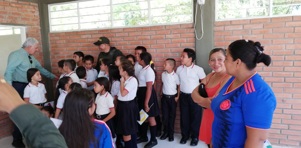 INAUGURACIÓN COMEDOR ESCOLAR I. T. JORGE GAITAN, SEDE PUERTO VILLAMIZAR