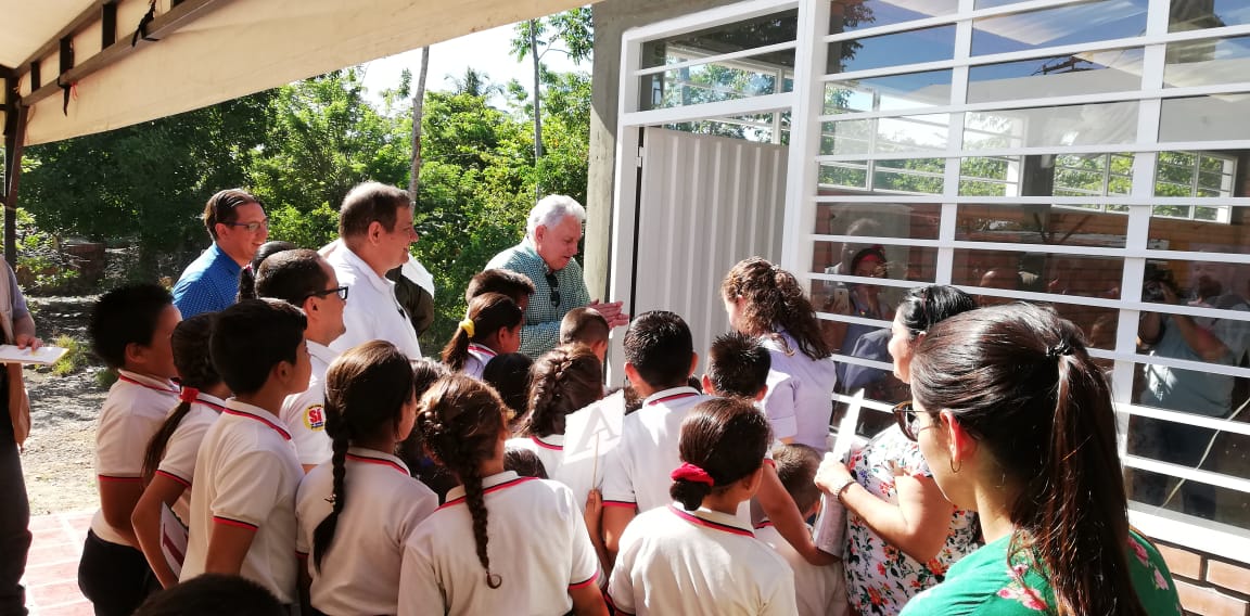 INAUGURACIÓN COMEDOR ESCOLAR I. T. JORGE GAITAN, SEDE PUERTO VILLAMIZAR