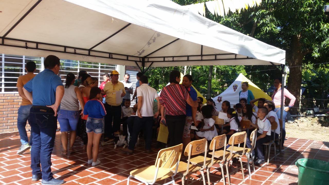 INAUGURACIÓN COMEDOR ESCOLAR I. T. JORGE GAITAN, SEDE PUERTO VILLAMIZAR