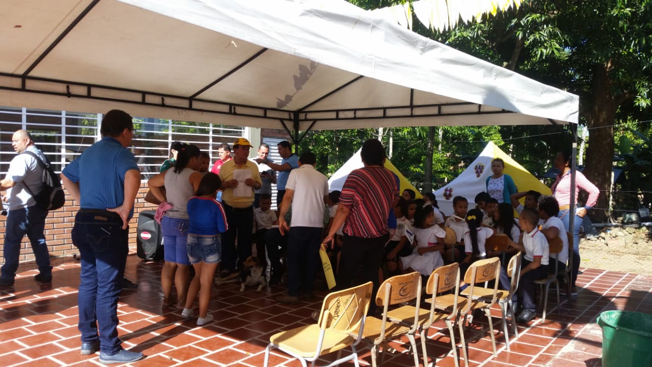 INAUGURACIÓN COMEDOR ESCOLAR I. T. JORGE GAITAN, SEDE PUERTO VILLAMIZAR